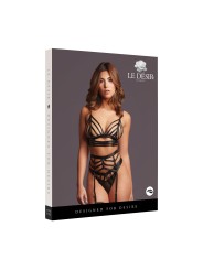 Le Désir - Lola Strappy BH Set - Zwart