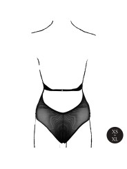 Le Désir - Olympia Body Met Open Kruisje - Zwart