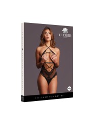 Le Désir - Olympia Body Met Open Kruisje - Zwart