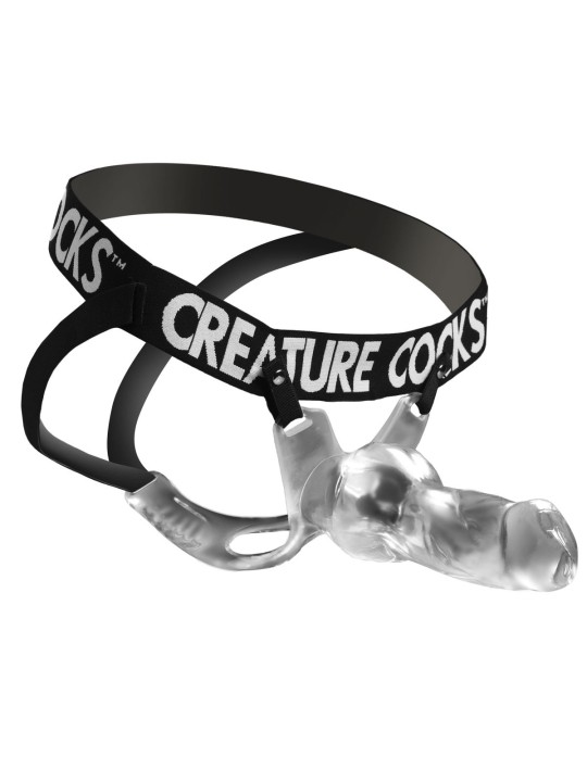 Creature Cocks - Snow Wolf Holle Strap-on Dildo - 20,6 cm