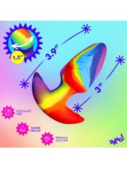 Bang! - Roterende en Vibrerende Buttplug - 9,9 cm