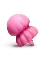 Creature Cocks - Glow Jelly Likkend & Vibrerende Clitoris Stimulator - Roze