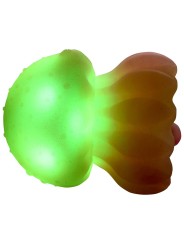 Creature Cocks - Glow Jelly Likkend & Vibrerende Clitoris Stimulator - Roze