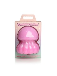 Creature Cocks - Glow Jelly Likkend & Vibrerende Clitoris Stimulator - Roze