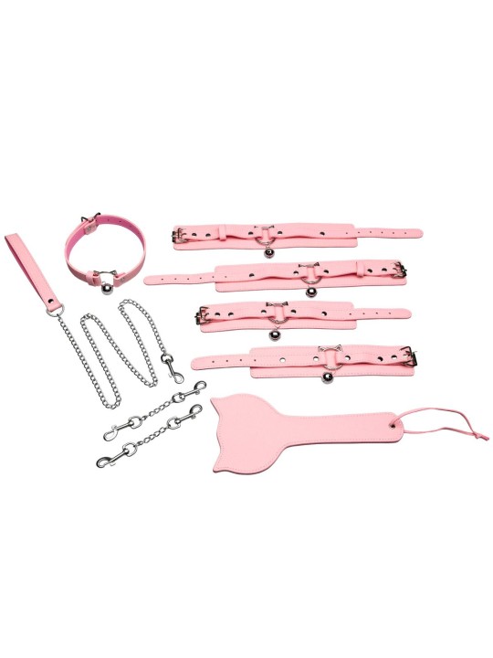 Master Series - Kitty Bondage Set - Roze