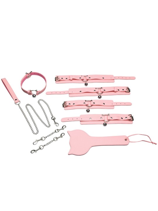 Master Series - Kitty Bondage Set - Roze