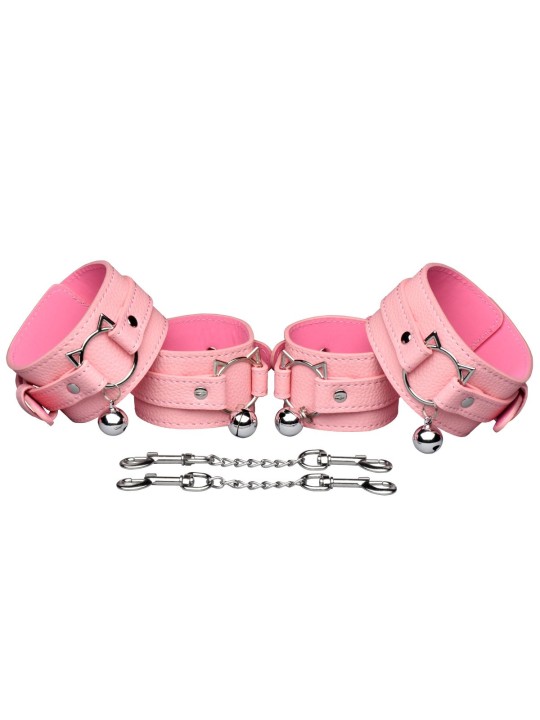 Master Series - Kitty Bondage Set - Roze