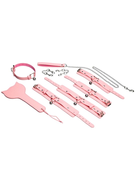 Master Series - Kitty Bondage Set - Roze