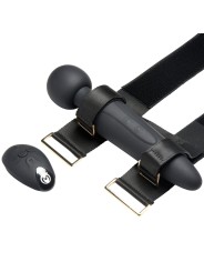 Master Series - Thunderstick Wand met Dijbeenband - Zwart