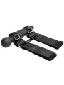 Master Series - Thunderstick Wand met Dijbeenband - Zwart