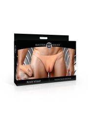 Master Series - Pussy Strap Vagina Jockstrap - Beige