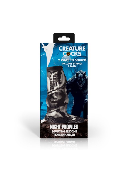Creature Cocks - Night Prowler Squirting Penis Vergroter - 12 cm