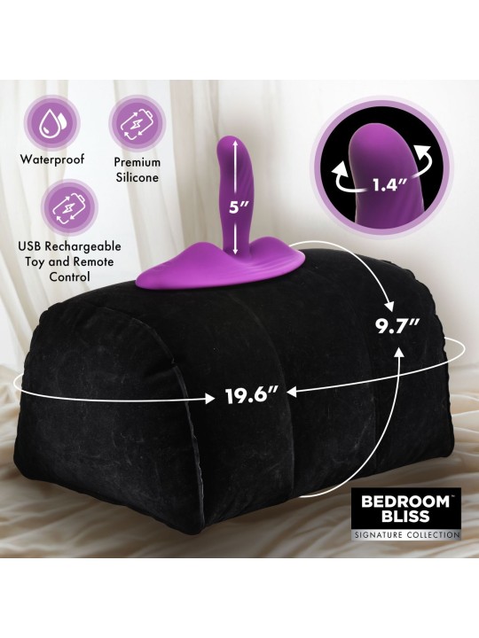 Bedroom Bliss - Love Rider Vibrating Cushion - Remote Control