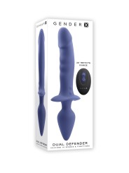 Gender X - Dual Defender Dubbelzijdige Vibrator - 26 cm