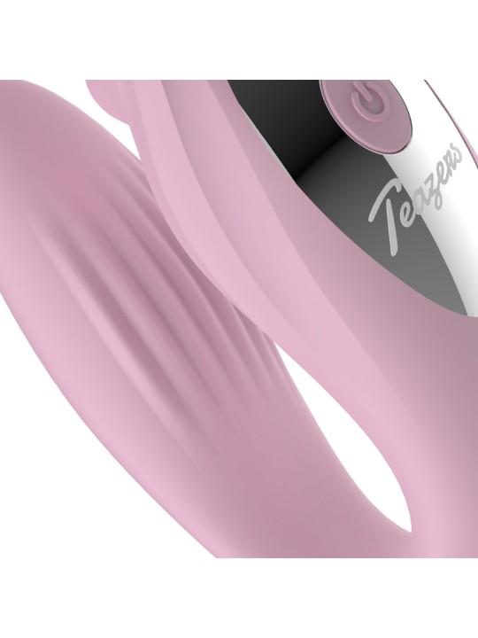 Teazers – Bunny Couple Vibrator with Remote – Pink