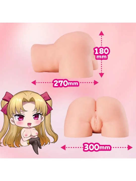 Seiraku Toys – Ereshkigal Cherry Soft Onahip – Peach