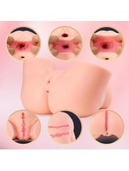 Seiraku Toys – Ereshkigal Cherry Soft Onahip – Peach