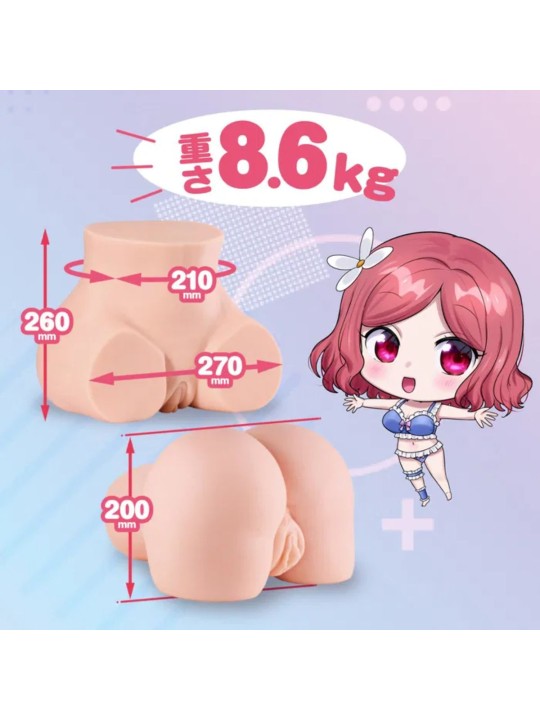Seiraku Toys – The Three Ages Masturbator – Peach