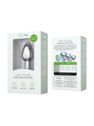 Easytoys Anal Collection - Butt Plug LED Small - Silver