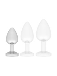 Easytoys Anal Collection - Butt Plug LED Small - Silver
