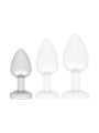 Easytoys Anal Collection - Butt Plug LED Small - Silver