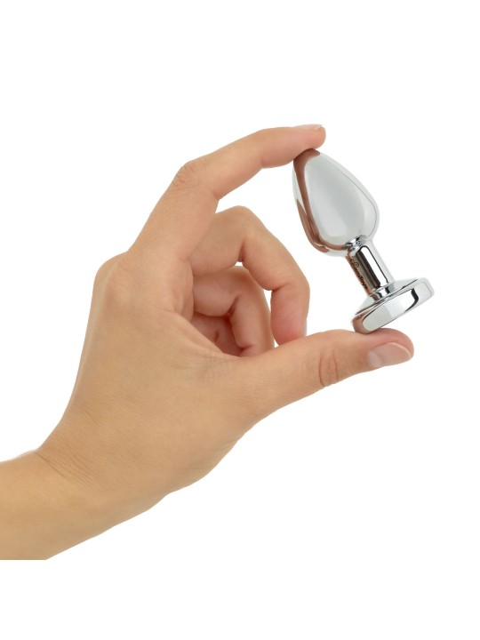 Easytoys Anal Collection - Butt Plug LED Small - Silver