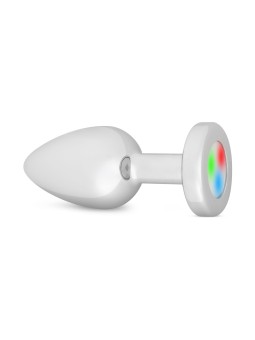 Easytoys Anal Collection - Buttplug LED Medium - Zilver