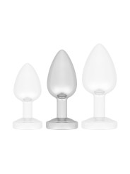 Easytoys Anal Collection - Buttplug LED Medium - Zilver