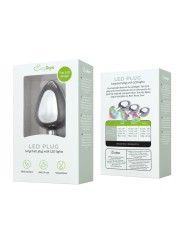 Easytoys Anal Collection - Buttplug LED Large - Zilver