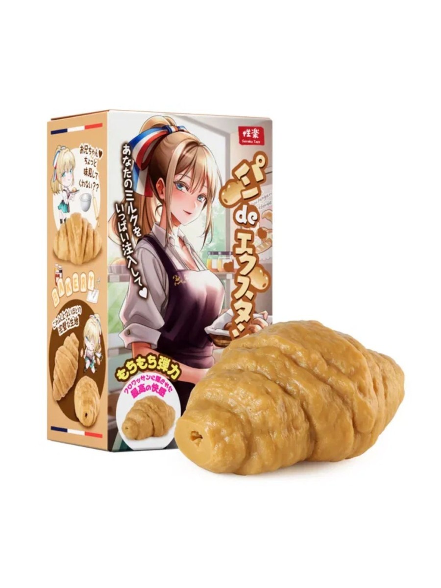 Seiraku Toys – Bread de Ecstasy Masturbator – Croissant