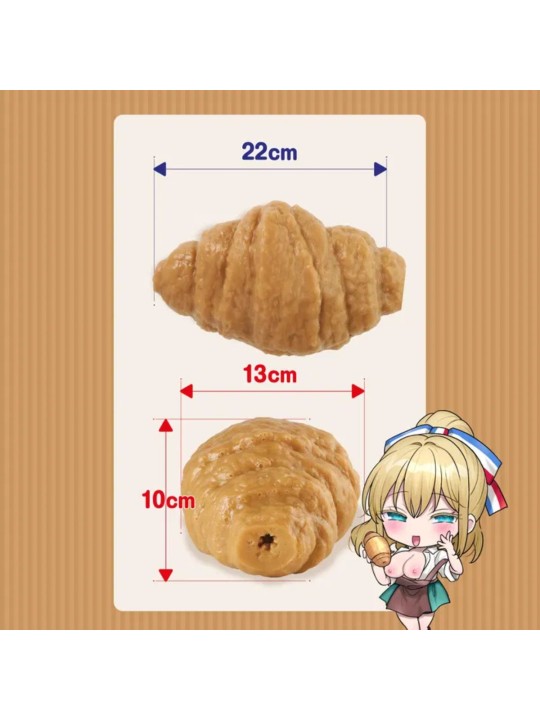 Seiraku Toys – Bread de Ecstasy Masturbator – Croissant