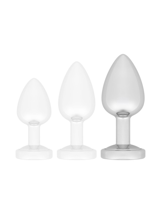 Easytoys Anal Collection - Buttplug LED Large - Zilver
