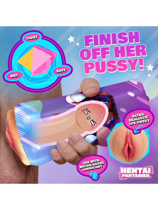 Hentai Fantasies - Haruka the Gamer Girl Pussy Masturbator