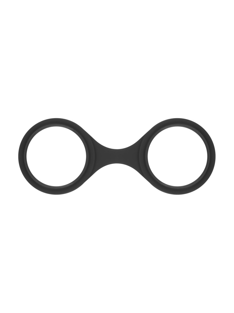 EasyToys - Flexibele siliconen handboeien - Zwart