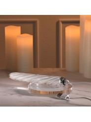 Playboy - In A Twist Glass Vibrator