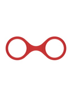 EasyToys - Flexibele siliconen handboeien - Rood