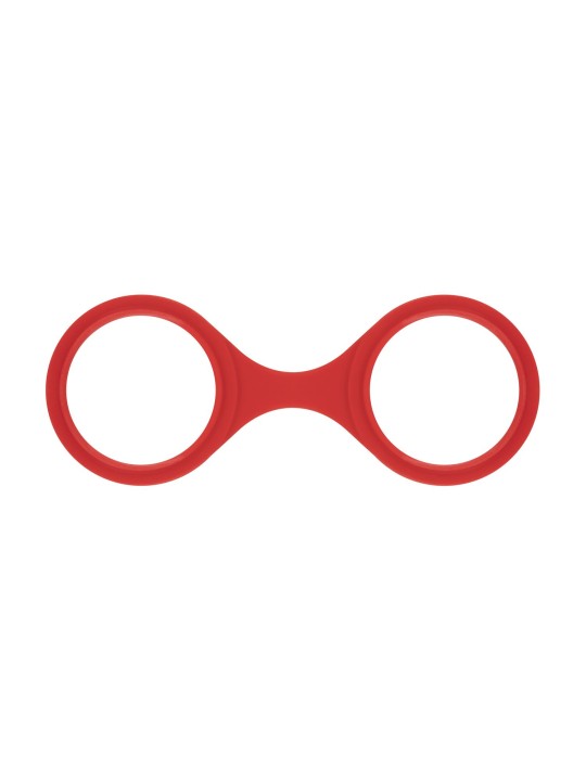 EasyToys - Flexibele siliconen handboeien - Rood