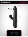 Fetish Fantasy Series - Sonix Stotende Rabbit Vibrator - Zwart