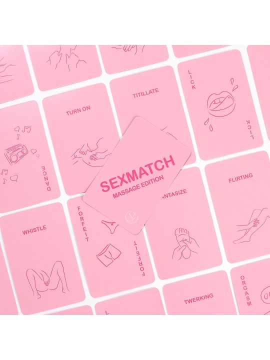 Secret Play - SEXMATCH MASSAGE EDITION Kaartspel - 89 Kaarten