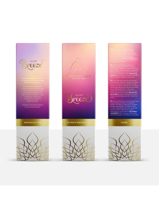 BodyGliss - Velvet Breeze Massage Lube - 150 ml