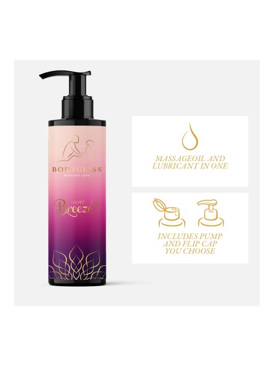 BodyGliss - Velvet Breeze Massage Lube - 150 ml