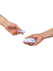 Dame - Lay Panty Vibrator - Ice White