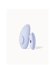 Dame - Lay Panty Vibrator - Ice White