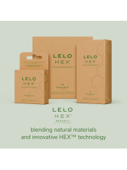 LELO - HEX Organic Condooms - 12 Stuks