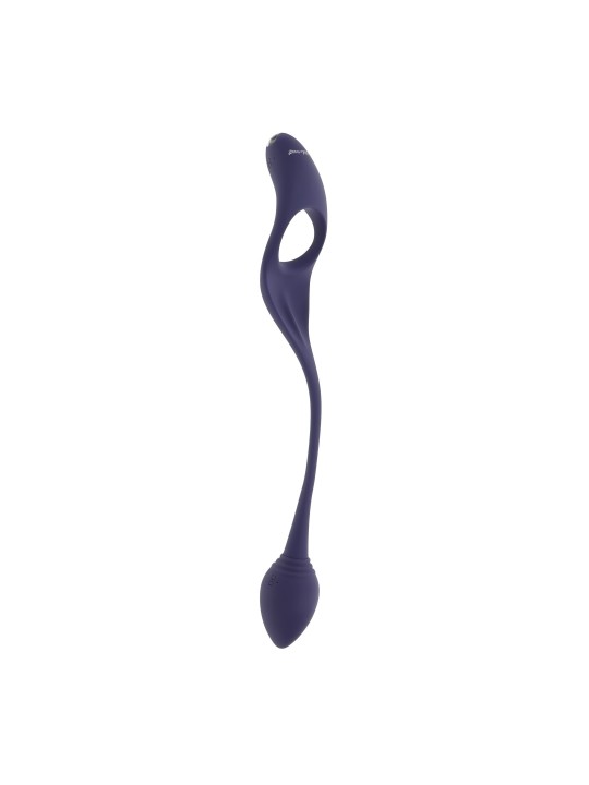 Zero Tolerance - Tip To Tail Vibrating Cock Ring with Butt Plug
