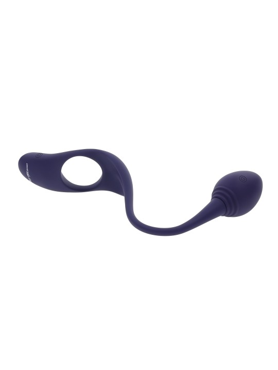 Zero Tolerance - Tip To Tail Vibrating Cock Ring with Butt Plug