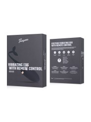 Teazers – Vibrating Egg With Remote – Black