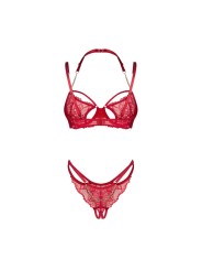 Obsessive – Matildea 2-Delige Open Set – Rood