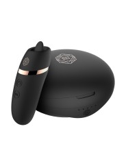 Rosy Gold – Licking Stimulator met Luxe Oplaadcase – Zwart