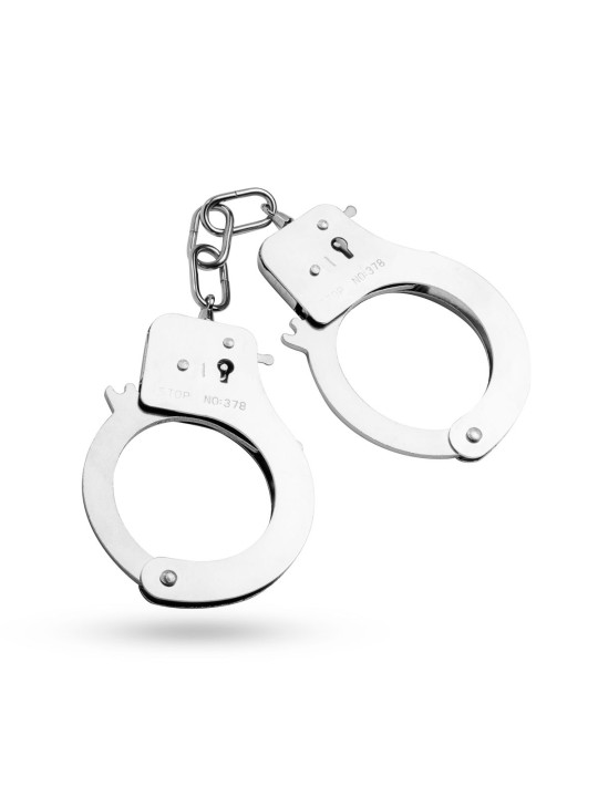 Easytoys Fetish - Metal Cuffs - Silver